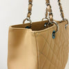 Grand Shopping Tote GST in Beige with SHW