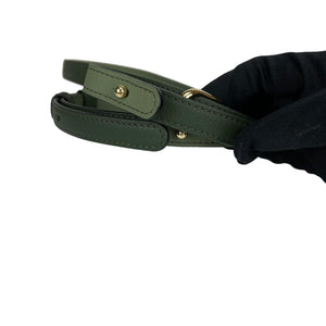Brillant Mini Tri-colour Sellier Bag in Green with GHW