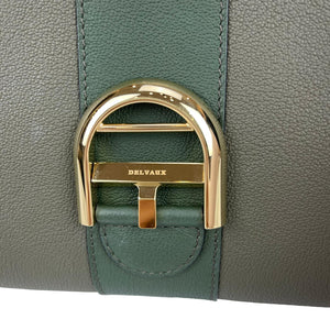 Brillant Mini Tri-colour Sellier Bag in Green with GHW