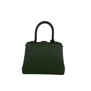 Brillant Mini Tri-colour Sellier Bag in Green with GHW