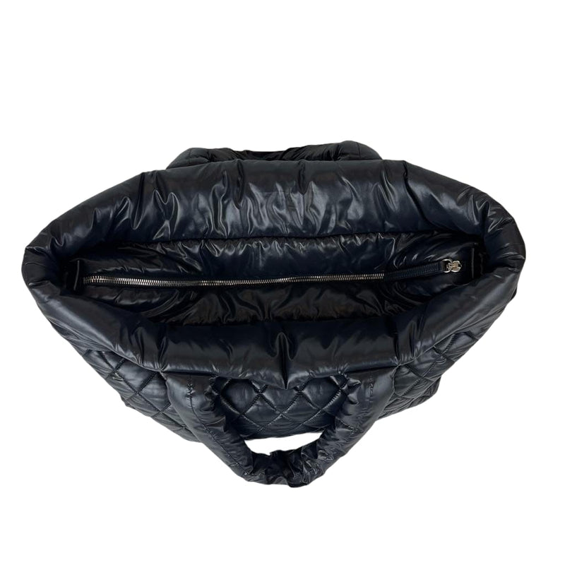 Cocoon Coco Large Nylon Tote in Black with SHW