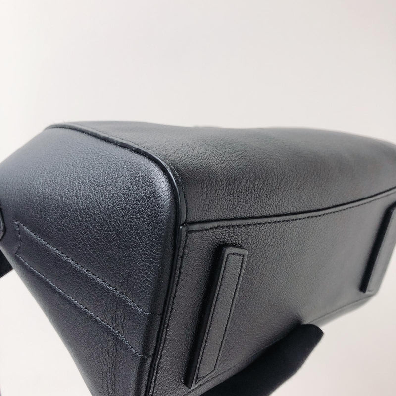 Mini Antigona Bag in Black in SHW