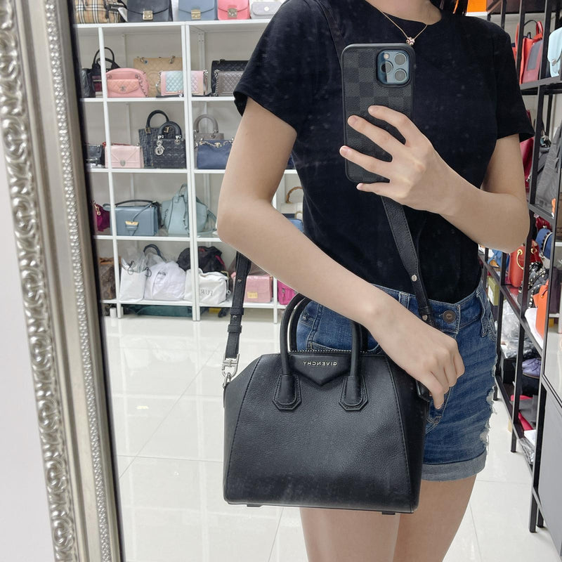 Givenchy Mini Antigona Bag in Black