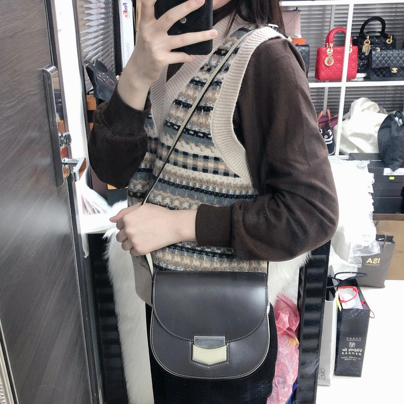 Small Trotteur Bag in Black SHW