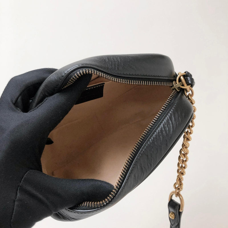 GG Marmont Mini Shoulder Bag Black