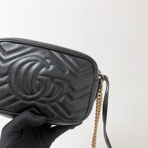 GG Marmont Mini Shoulder Bag Black