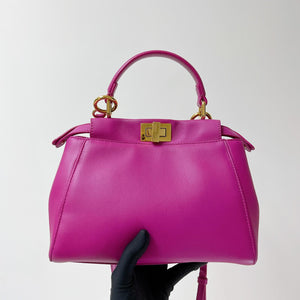 Peekaboo Mini in Pink with GHW