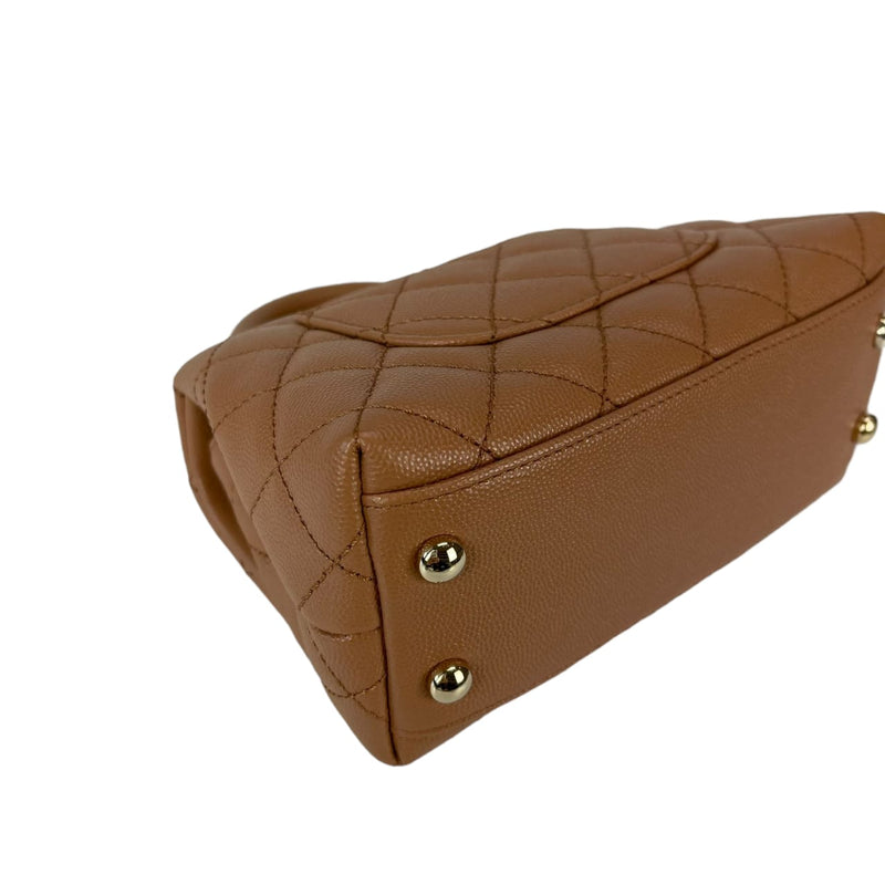 Mini Coco Handle Flap Caramel LGHW