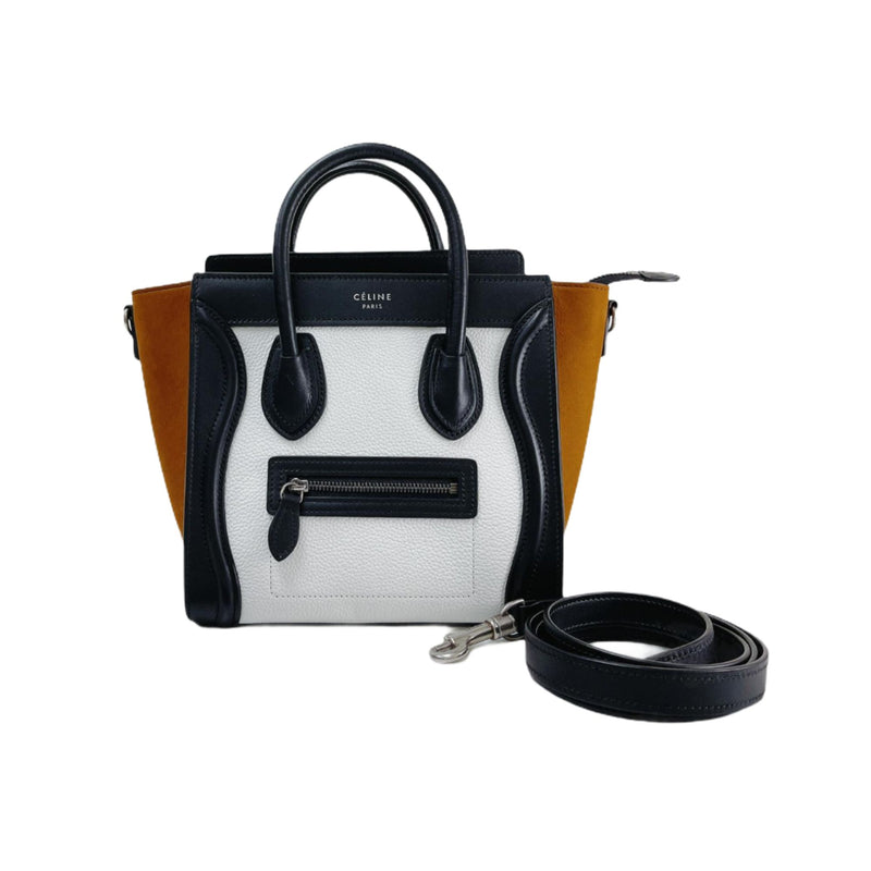 Celine nano luggage tricolor Clearance