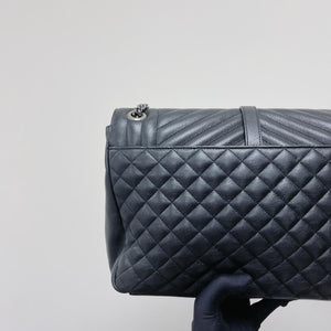 Large College Bag Black with SHW