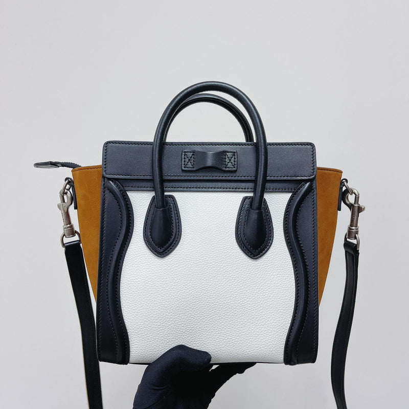 Nano Tri-Color Luggage Tote
