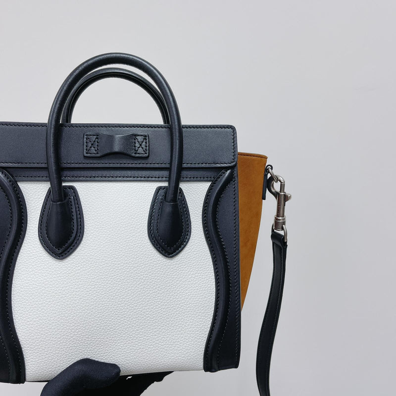 Nano Tri-Color Luggage Tote