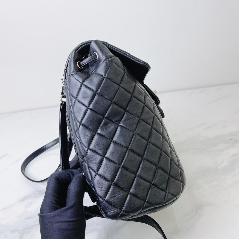 Urban Spirit Lambskin Small Black GHW