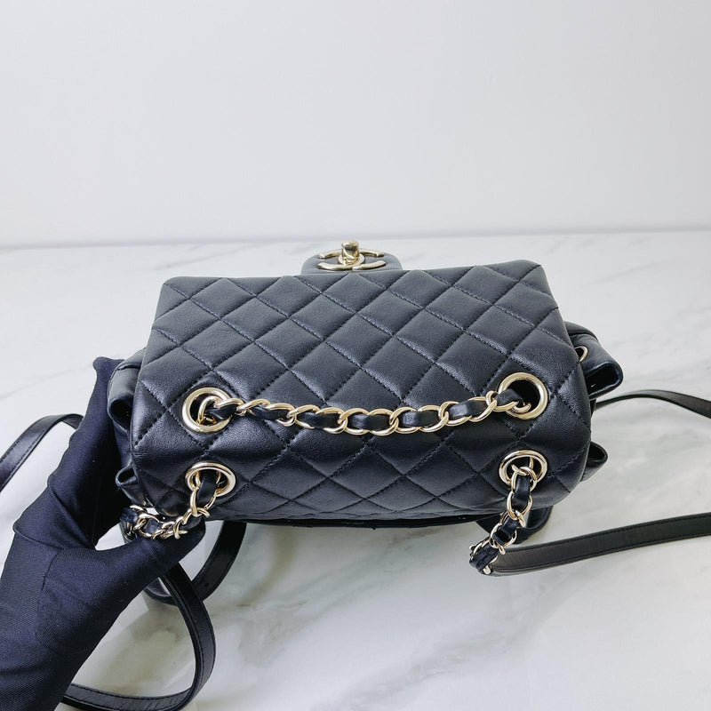 Urban Spirit Lambskin Small Black GHW