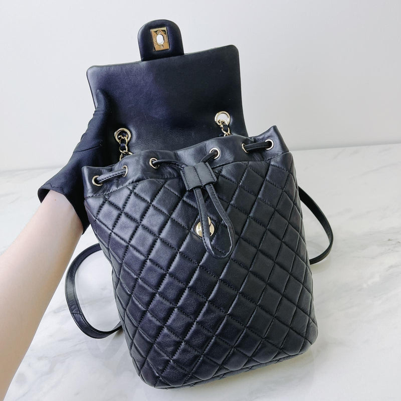 Urban Spirit Lambskin Small Black GHW