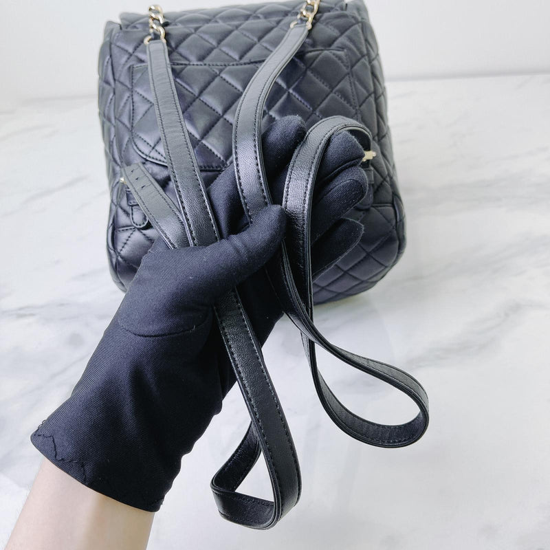 Urban Spirit Lambskin Small Black GHW
