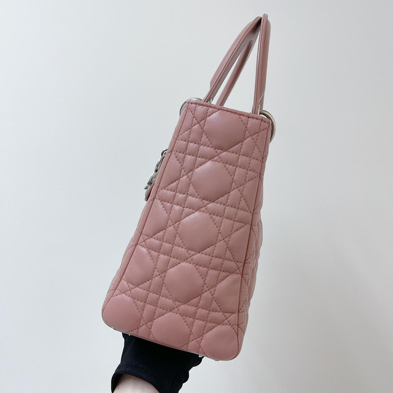 Lambskin Lady Dior Medium Powder Pink