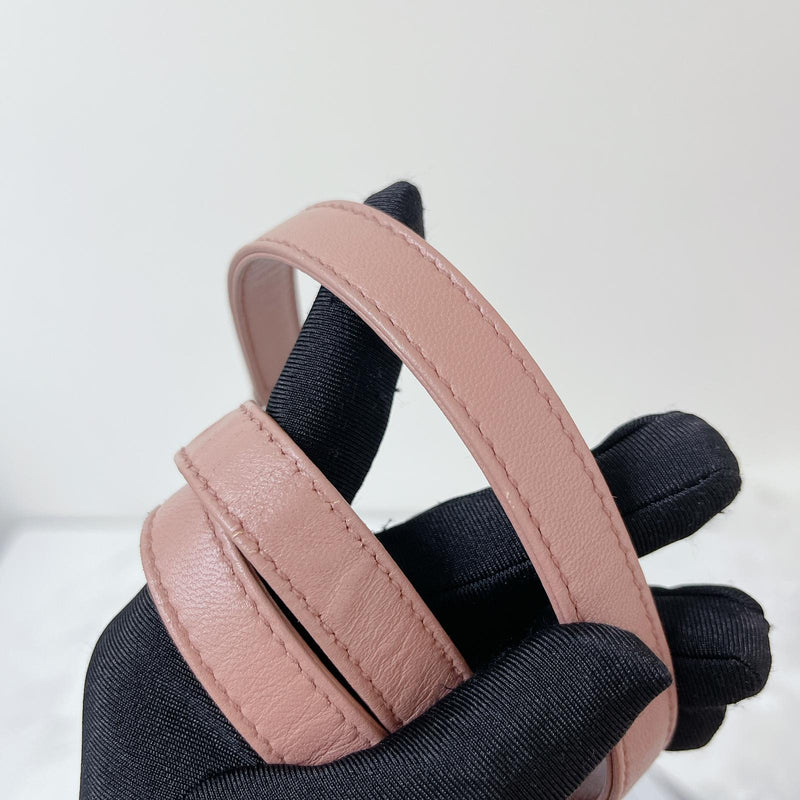 Lambskin Lady Dior Medium Powder Pink