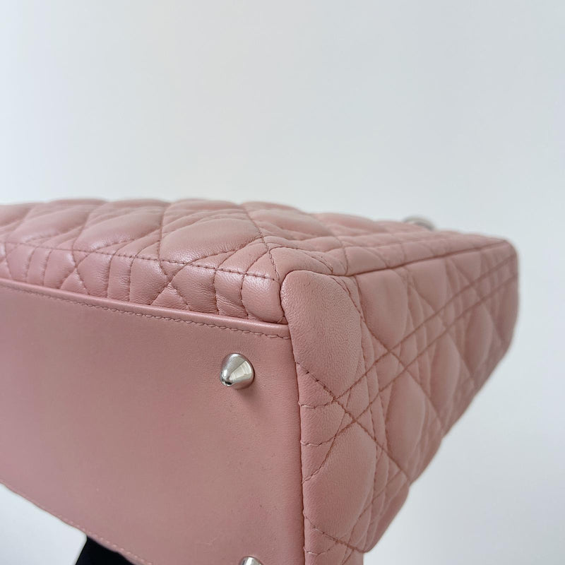 Lambskin Lady Dior Medium Powder Pink
