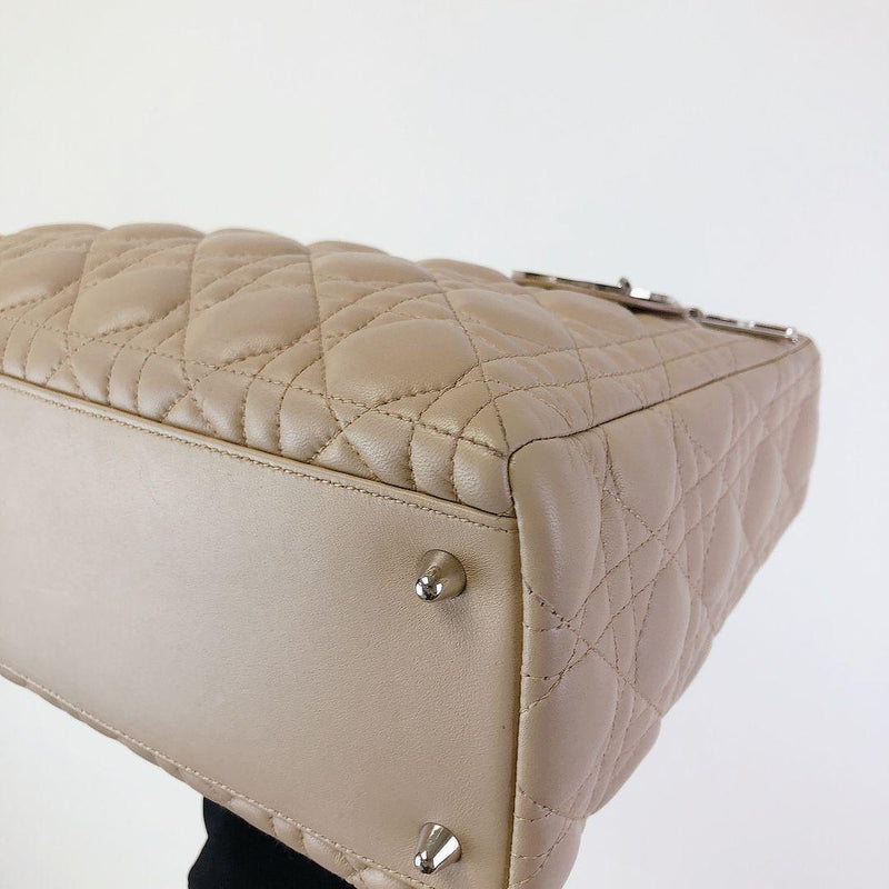 Lady Dior Medium Beige SHW