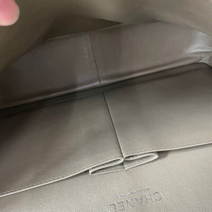 Classic Double Flap Jumbo Caviar Olive Green SHW
