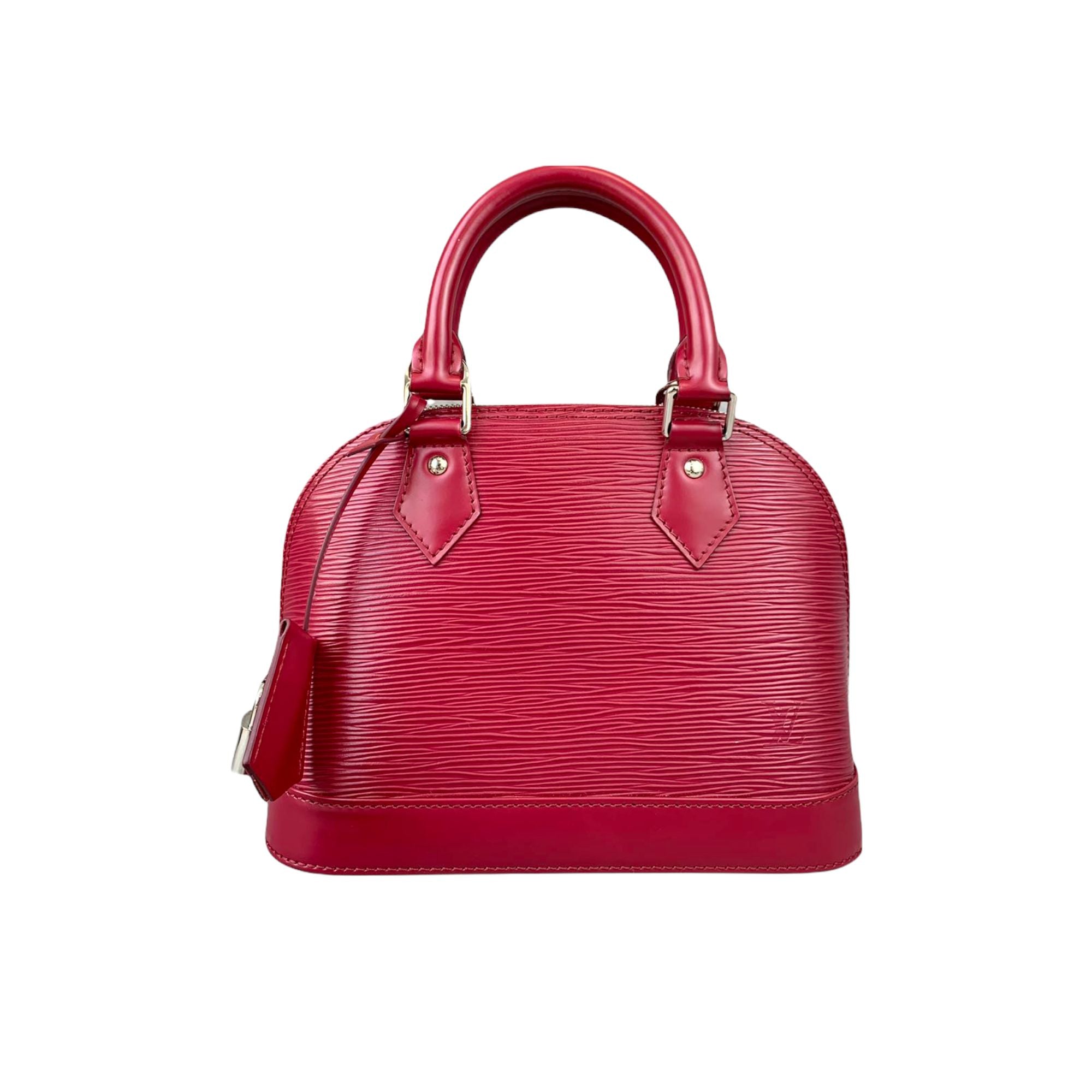 Louis Vuitton Alma Handbag Love Lock Epi Leather BB at 1stDibs  where does  the lock go on a louis vuitton alma bb, alma bb lock, white alma bb
