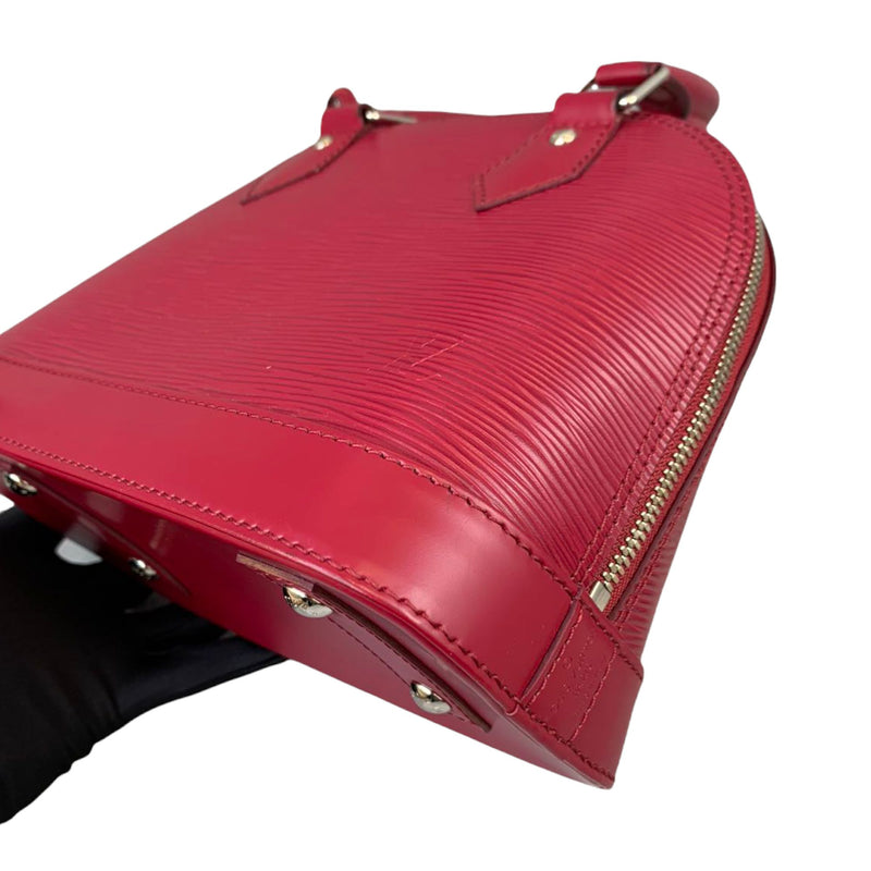 Louis Vuitton Alma Handbag Epi Leather BB Red 2339356