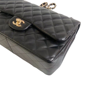 Classic Flap Jumbo Lambskin Black GHW