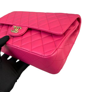 Classic Flap Medium Lambskin Pink GHW