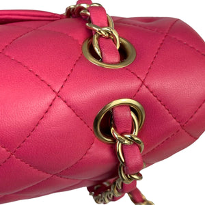 Classic Flap Medium Lambskin Pink GHW