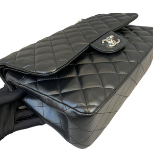 Classic Flap Jumbo Lambskin Black SHW
