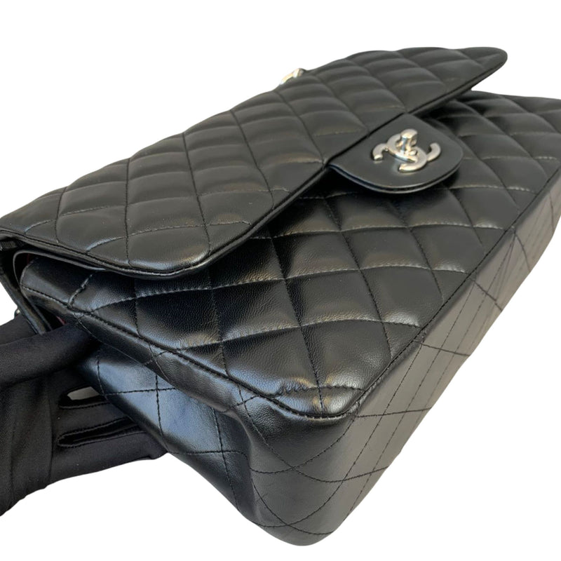 Classic Flap Jumbo Lambskin Black SHW