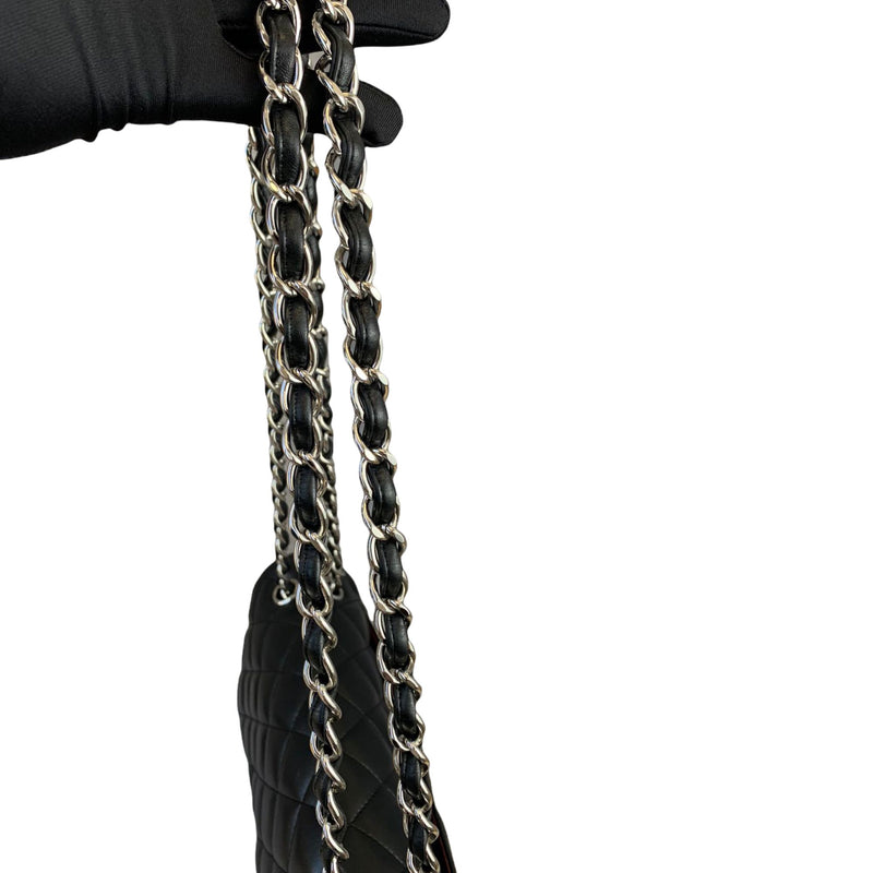 Classic Flap Jumbo Lambskin Black SHW