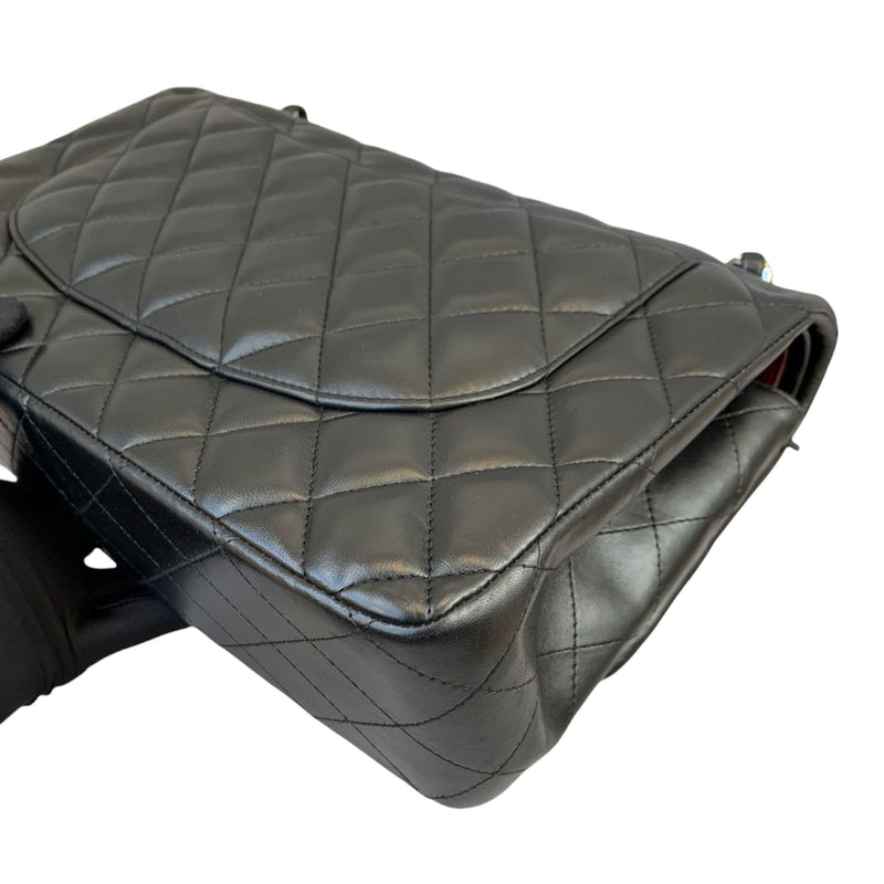 Classic Flap Jumbo Lambskin Black SHW