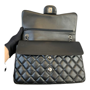 Classic Flap Jumbo Lambskin Black SHW