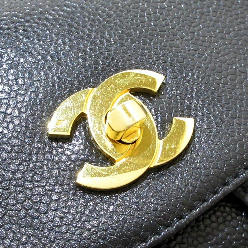 Vintage CC Backpack Caviar Black GHW