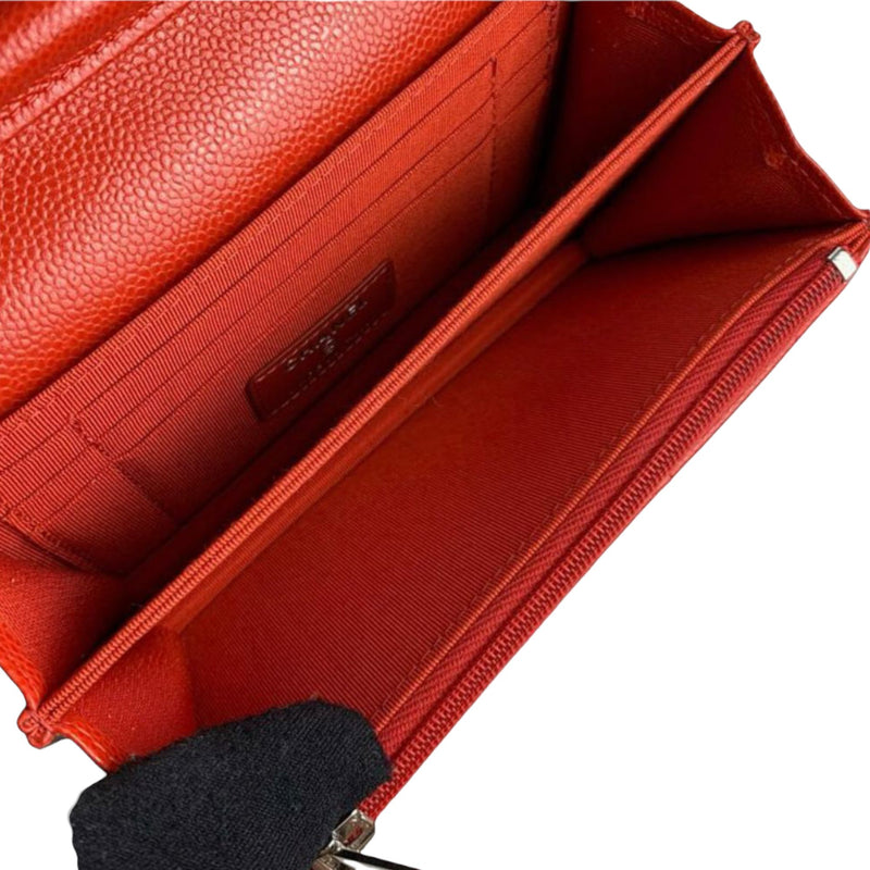 WOC Mini Red Leather SHW