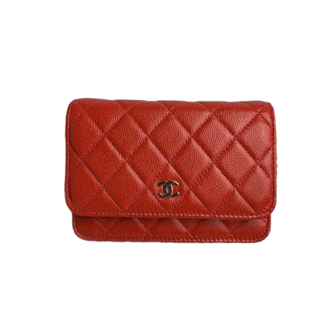 CHANEL WOC in Mini Red Leather SHW – Bag Religion