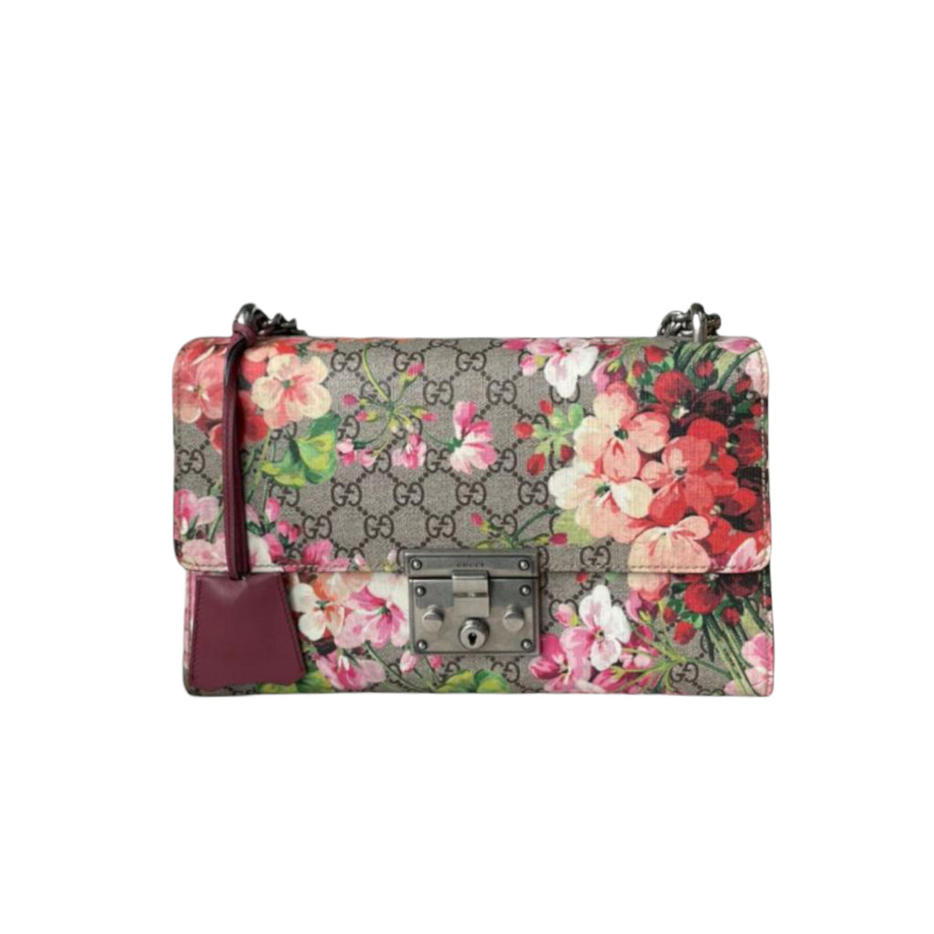 Supreme Blooms Padlock Medium Canvas SHW