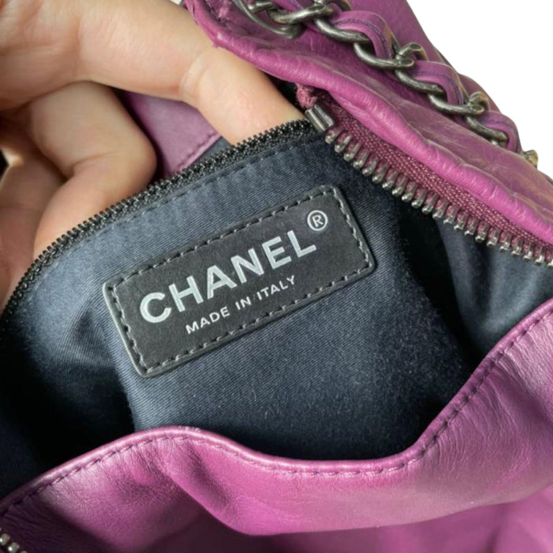 Backpack is Back Calfskin Large Purple RHW