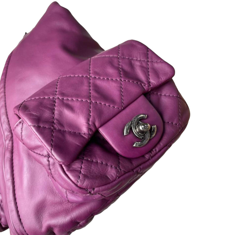 Backpack is Back Calfskin Large Purple RHW