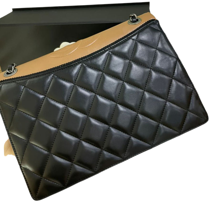 Ballerine Flap Lambskin Black RHW