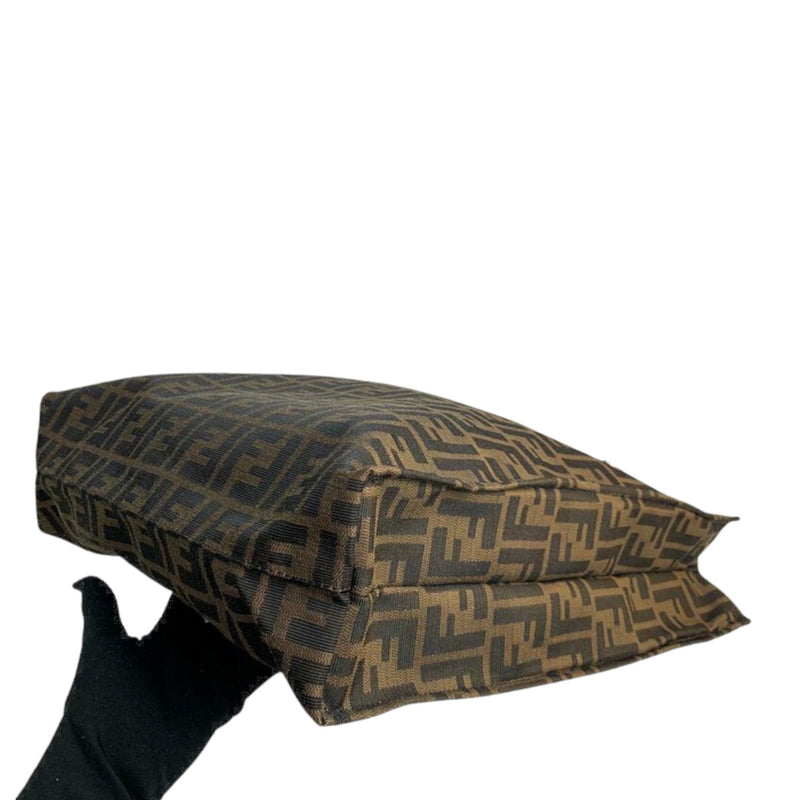 Tobacco Zucca Shopping Tote Canvas Brown