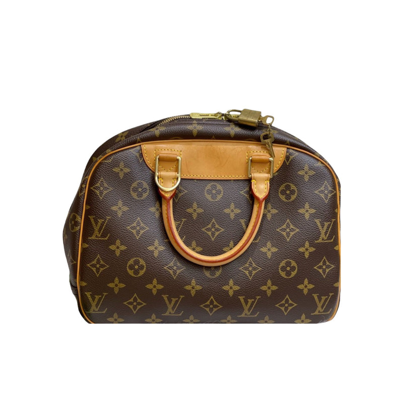 Monogram Deauville Coated Canvas Brown GHW