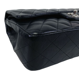 Classic Double Flap Medium Lambskin Black SHW