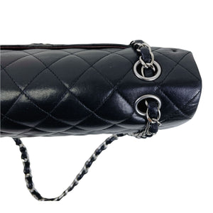 Classic Double Flap Medium Lambskin Black SHW