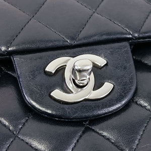 Classic Double Flap Medium Lambskin Black SHW