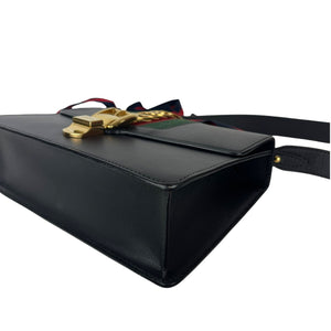 Sylvie Small Leather Black GHW