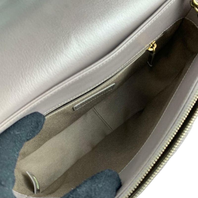 Coco Curve Flap Medium Lambskin Taupe GHW