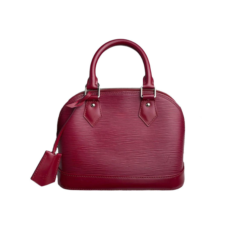 Louis Vuitton Alma PM Epi Leather Satchel Crossbody Bag